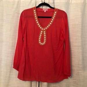Lilly Pulitzer embellished tunic